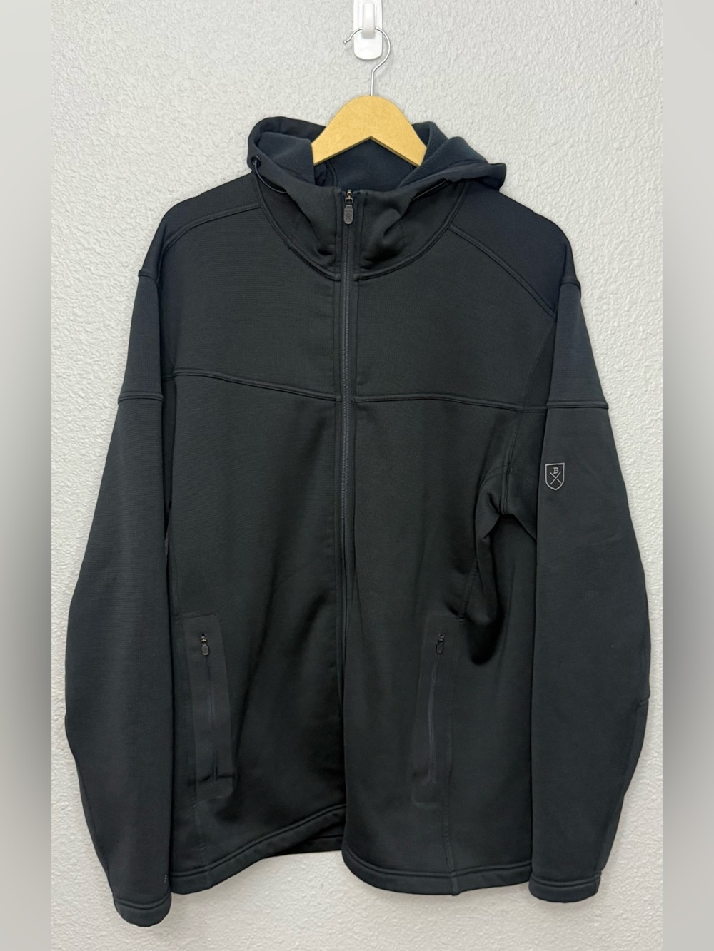 Bluesmiths | The Kula WindPro Hoodie | Black | Size XL